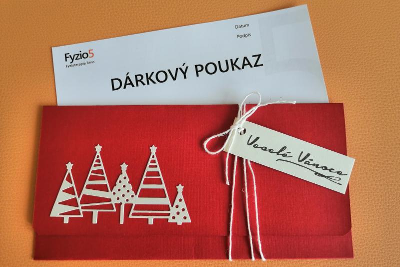 Dárkový poukaz - Fyzioterapie Brno